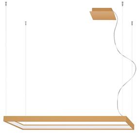 Šviestuvas kabinamas Thoro Lighting Tuula M TH.161, LED, 3000 °K, 1 x 50 W, aukso sp. / aukso sp.
