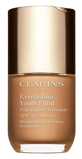 Šķidrā grima bāze Clarins Everlasting Youth Fluid, SPF 15, 114 capuccino, 30 ml