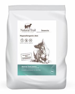 Kuiv koeratoit Natural Trail Premium Insects, putukad, 2 kg
