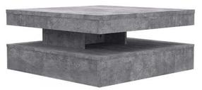 Kavos staliukas Forte Turn, pilka sp., 78 cm x 78 cm x 35.3 cm