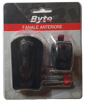 Jalgrattatuli Byte Front Light R43A, plastik, must v.