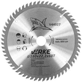 Режущий диск Verke, 180 мм x 22.2 мм