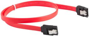 Vads Lanberg SATA To SATA SATA, SATA, 0.5 m, sarkana krās.