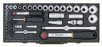 Galvučių komplektas Proxxon 23040, 4 - 32 mm, 1/4", 1/2"