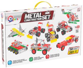 Конструктор Technok Metal Set 4364, 381 шт., многоцветный