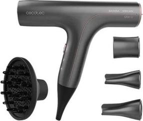 Plaukų džiovintuvas Cecotec Bamba IoniCare 6000 Rockstar Soft, 1200 W, pilka sp.