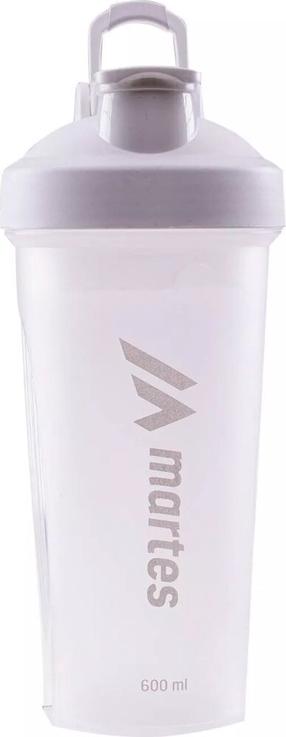 Joogipudelid- ja sheikerid Martes Rix, läbipaistev v., silikoon/polüpropüleen (pp), 0.6 l