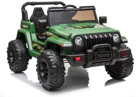 Детский электромобиль Lean Toys CH9956, зеленый цв.