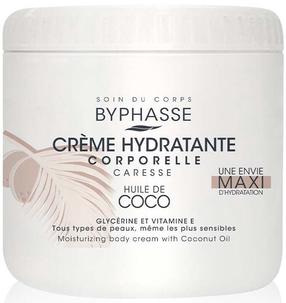 Kūno kremas Byphasse Caresse Coconut Oil, 500 ml