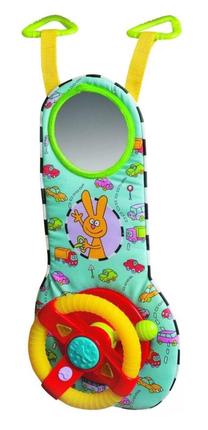 Barškutis Taf Toys Car Wheel, įvairių spalvų