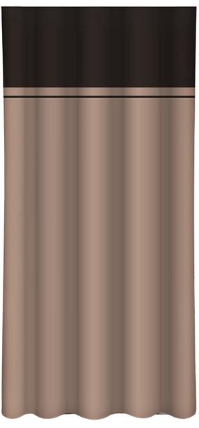 Nakts aizkari ZMH-155, brūna krās./tumši brūna krās., 160 cm x 270 cm