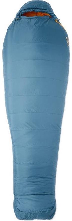 Guļammaiss Marmot WarmCube Gallatin 20 Long, zila krās./dzeltena krās., 218 cm
