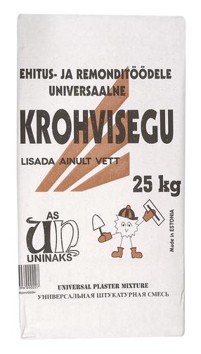 Kipskrohvisegu Naks, tasandav, 25 kg