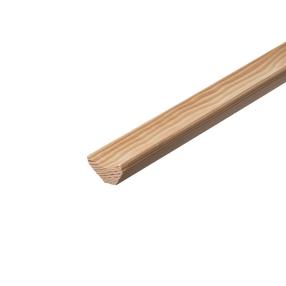 Внутренний отделочный угол, сосновый цв., 120 см x 3 см