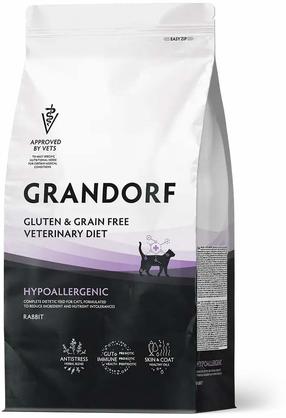 Kuiv kassitoit Grandorf Hypoallergenic GVCD0840, küülikuliha, 0.4 kg