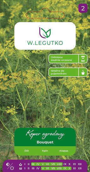 Sėklos krapai BOUQUET, 5 g