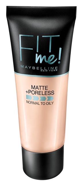 Skystas makiažo pagrindas Maybelline Fit Me Matte + Poreless, smėlio sp., 115 ivory, 30 ml