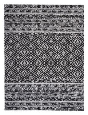 Kilimas lauko terasoms/vidaus Kayoom Sunny 110, juoda sp., 150 cm x 80 cm