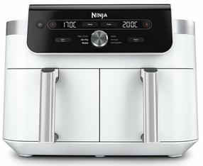 Karšto oro gruzdintuvė Ninja Foodi Max Dual Zone DZ901EUWH, balta sp., 2470 W, 9.5 l