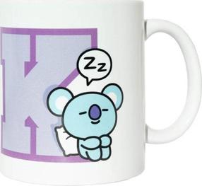 Puodelis Line Friends, balta sp./violetinė sp., 0.300 l