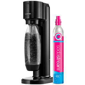 Karastusjoogi valmistamise masin SodaStream Gaia, must v.