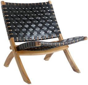 Kėdė House Nordic Perugia 1101295, juoda sp., 74 cm x 66 cm x 74 cm