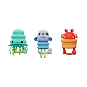Barškutis Fisher Price, ruda sp./žalia sp./žydra sp.