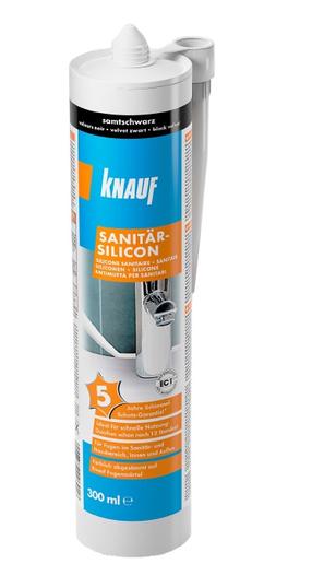 Silikonas Knauf, 300 ml, juoda sp.