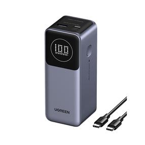 Nešiojamas įkroviklis (Power bank) Ugreen, 20000 mAh, 130 W, pilka sp.