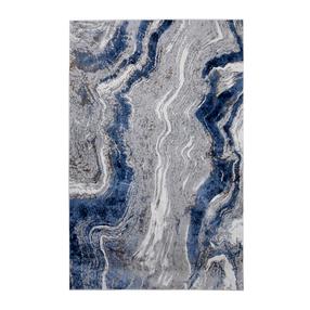 Vaip Domoletti Verano C484A-K6486, sinine v./hall v./liivakarva pruun v., 300 cm x 200 cm