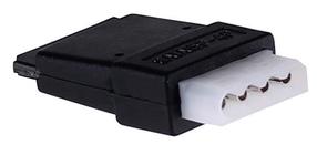 Adapteris Akyga AK-CA-54 SATA female, 4 pin Molex female, melna krās.