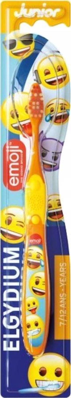 Hambahari Elgydium Junior Emoji, kollane v./oranž v.