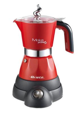 Espresso kohvimasin Ariete 1358 Moka Aroma Electric, punane v.