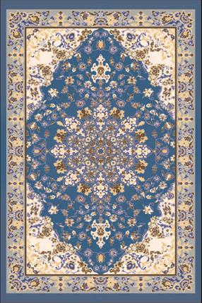 Paklāja celiņš Conceptum Hypnose ELS Blue, daudzkrāsaina, 300 cm x 80 cm