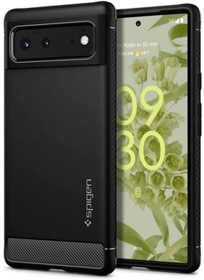 Telefona vāciņš Spigen Rugged Armor, melna krās., Google