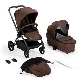 Universalus vežimėlis BabyTrold 2in1 Alex, šokolado sp.
