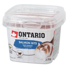 Лакомство для кошек Ontario Bits, лосось, 0.075 кг