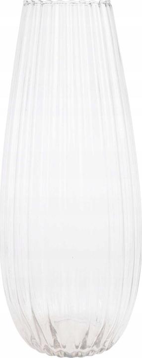 Vaza Home Styling Collection, 50 cm, skaidri sp.