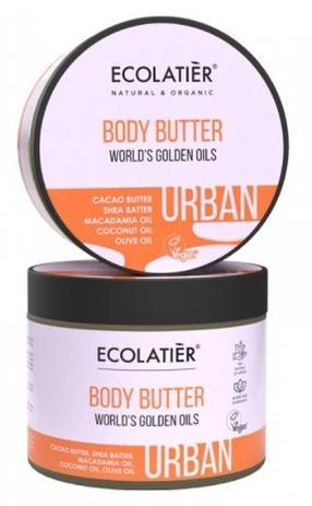 Kūno sviestas Ecolatier Urban World's Golden Oils, 380 ml