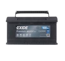 Akumuliatorius Exide Premium EA1000, 12 V, 100 Ah, 900 A
