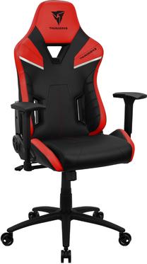 Spēļu krēsls Thunder X3 TC5 Ember Red, 70 x 66 x 125 - 135 cm, melna krās./sarkana krās.