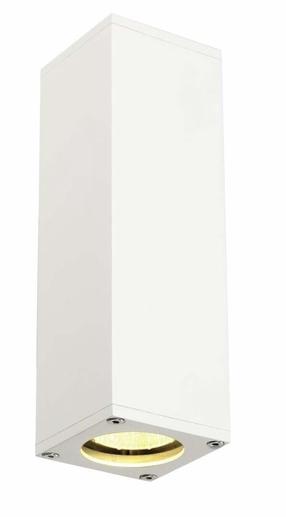 Šviestuvas sieninis SLV Theo QPAR51 1000327, GU10, 2 x 50 W, balta sp. / balta sp.