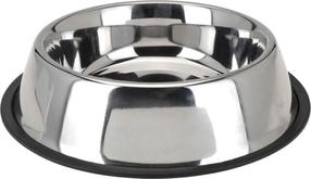 Bļoda dzīvniekam Vilde Mocaccino Anti-slip Steel, 2 l, 15 cm x 15 cm x 5 cm, sudraba krās.