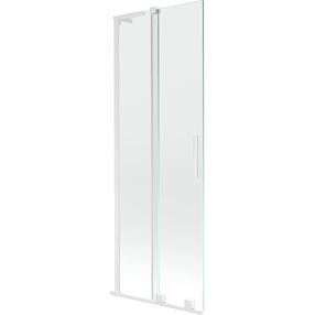 Vonios sienelė Mexen Velar L, 70 cm x 150 cm, white sp./skaidrus