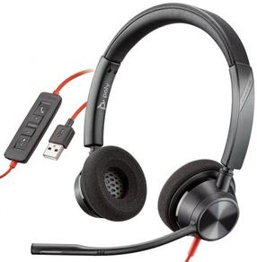 Juhtmega kõrvaklapid Plantronics Blackwire 3320, must v.