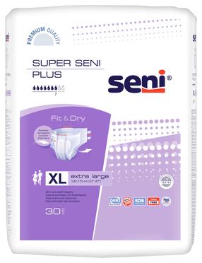 Sauskelnės Seni Super Plus, Extra large, 30 vnt.