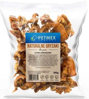 Gardums suņiem Petmex Pork Strips, cūkgaļa, 0.5 kg
