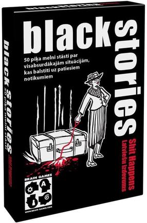 Kāršu spēle Brain Games Black Stories Shit Happens BRG#BSSHLV, LV