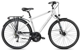 Велосипед туристический Romet Wagant 4, 28 ″, 19" рама, серебристый цв./черный цв.