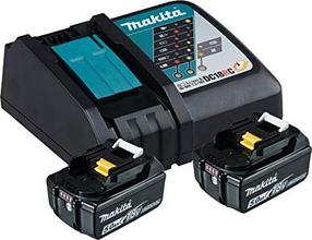 Akumulatora un lādētāja komplekts Makita, 18 V, li-ion, 5000 mAh